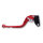 LSL Brake lever Classic R33, red/silver, long