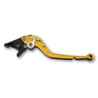 LSL Brake lever Classic R34R, gold/silver, long