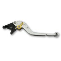 LSL Brake lever Classic R34R, silver/gold, long