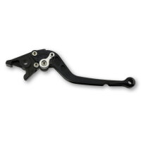 LSL Brake lever Classic R34R, black/silver, long