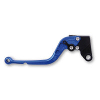 LSL Brake lever Classic R35R, blue/black, long