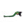 LSL Brake lever Classic R36, green/gold, long