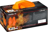 Vigor Nitril- Handschuhe 100Stk./Karton Schutz vor Öl,Fett,Chemikalien und Dreck