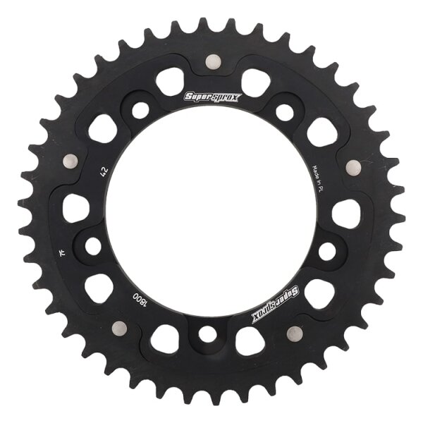 Supersprox Stealth-Kettenrad 530 - 42Z (schwarz) RST-1800:42-BLK|ID 120,0 LK 140,0 5-Loch