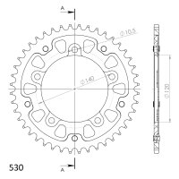 Supersprox Stealth-Kettenrad 530 - 43Z (orange)...