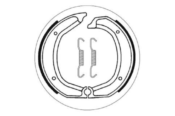 SBS Bremsbacke 2139 Maße: 200 x 30