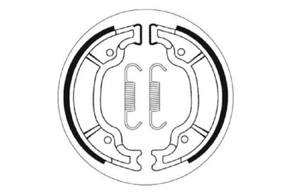 SBS Bremsbacke 2199 Maße: 130 x 28