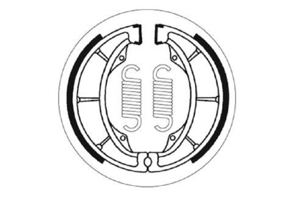 SBS Bremsbacke 2183 Maße: 130 x 28