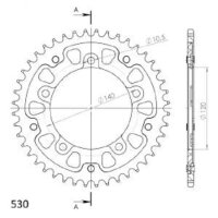 Supersprox Stealth-Kettenrad 530 - 43Z (silber)...