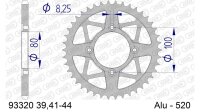 DC AFAM Alu-Kettenrad 520 - 41Z (Silber) 93320-41 | ID 80...