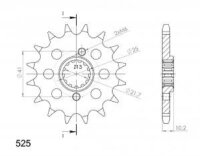 Supersprox Ritzel 525 - 15Z CST-310:15