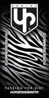 UP Design Werkstattmatte Zebra 100 x 200 cm schwarz /...