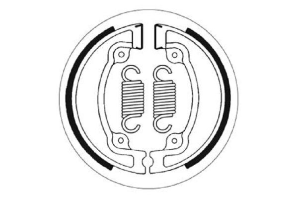 SBS Bremsbacke 2041 Maße: 130 x 25