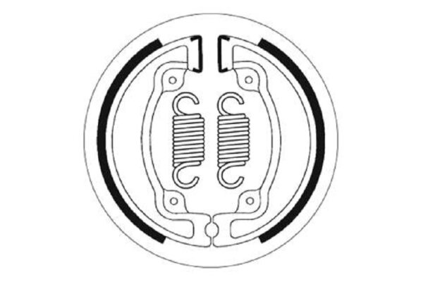 SBS Bremsbacke 2203 Maße: 130 x 25