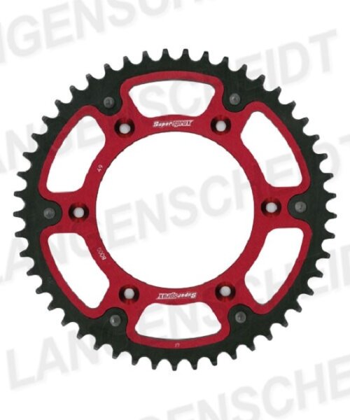 Supersprox Stealth-Kettenrad 520 - 50Z (rot) RST-8000:50-RED|ID 125,0 LK 152,0 6-Loch