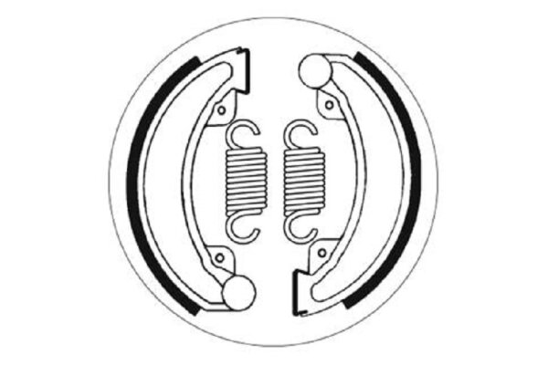 SBS Bremsbacke 2030 Maße: 130 x 25