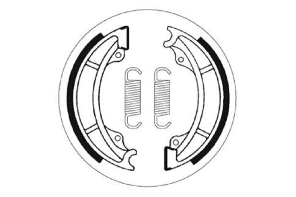 SBS Bremsbacke 2122 Maße: 130 x 22