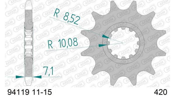 DC AFAM Ritzel 420 - 12Z 94119-12