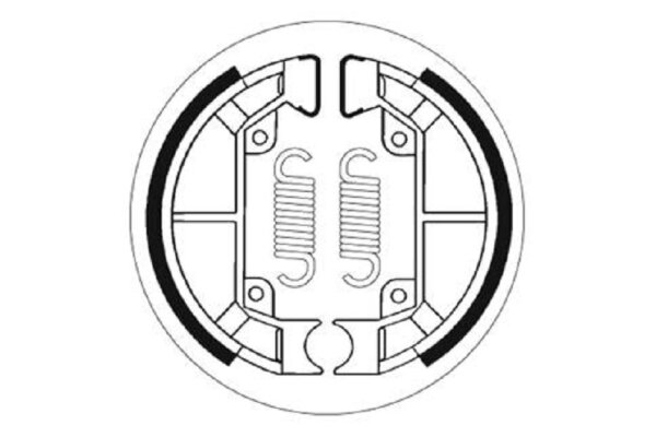 SBS Bremsbacke 2187 Maße: 100 x 20