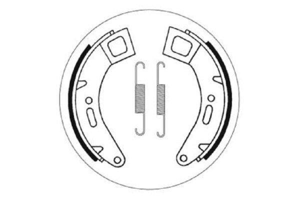 SBS Bremsbacke 2184 Maße: 170 x 26