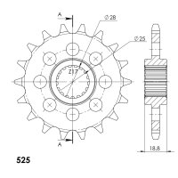 Supersprox Ritzel 525 - 20Z CST-405:20