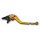 LSL Brake lever R72, gold/red