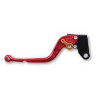 LSL Brake lever R72, red/gold