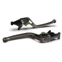 LSL Clutch lever BOW L02R, anthracite/green