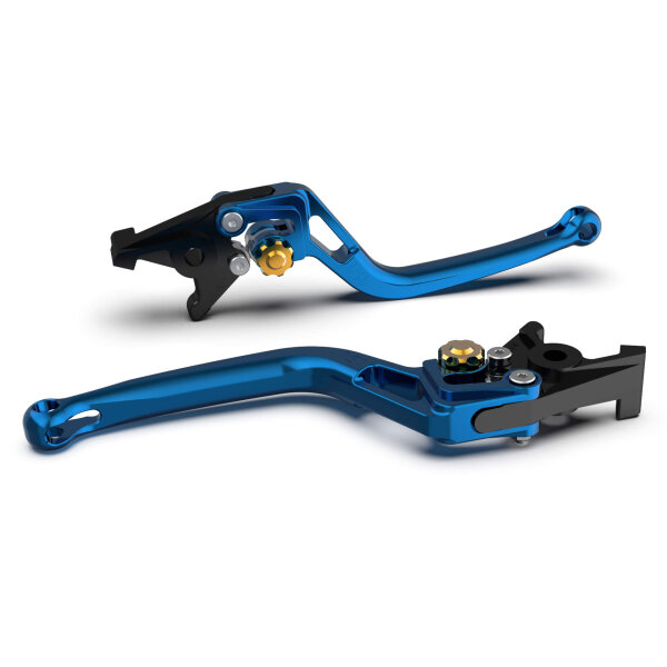 LSL Clutch lever BOW L02R, blue/gold