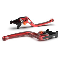 LSL Clutch lever BOW L02R, red/orange