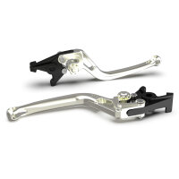 LSL Clutch lever BOW L02R, silver/silver