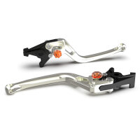 LSL Clutch lever BOW L04, silver/orange