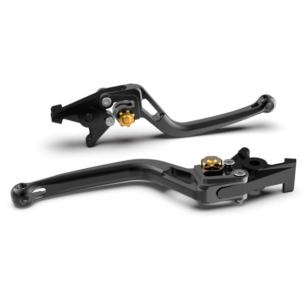 LSL Clutch lever BOW L04, black/gold