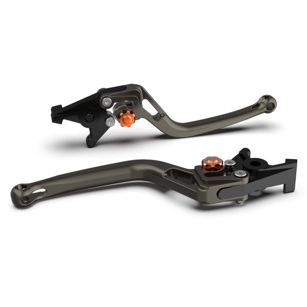 LSL Clutch lever BOW L05, anthracite/orange