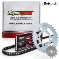 Supersprox Performance KIT Stahl Kawasaki Z 125 (18-23)...