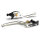 LSL Clutch lever BOW L17, silver/gold