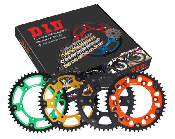 DID Kit Stealth (gold) BETA RR400 Enduro 05-11/RR45… 14-50-114 DID520ZVM-X Endlos