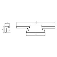 FEHLING Handlebar FEHLING - Z-Handlebar, 1 inch, with notch for electric cable (for all HD from year 82)