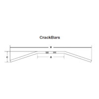 FEHLING Crack-Bar, 850 mm schwarz