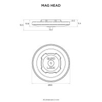 QUAD LOCK MAG Standard Befestigungsadapter - Typ C