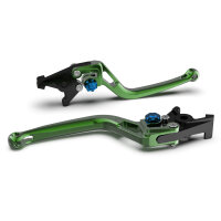 LSL Clutch lever BOW L39R, green/blue