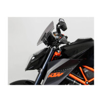 MRA Racing screen NRM, KTM 1290 Super Duke R, 13-16, smoke grey