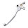 HIGHSIDER smart repair clutch lever with ABE, type BC 320, silver