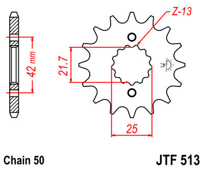 Ritzel 17Z  |  530