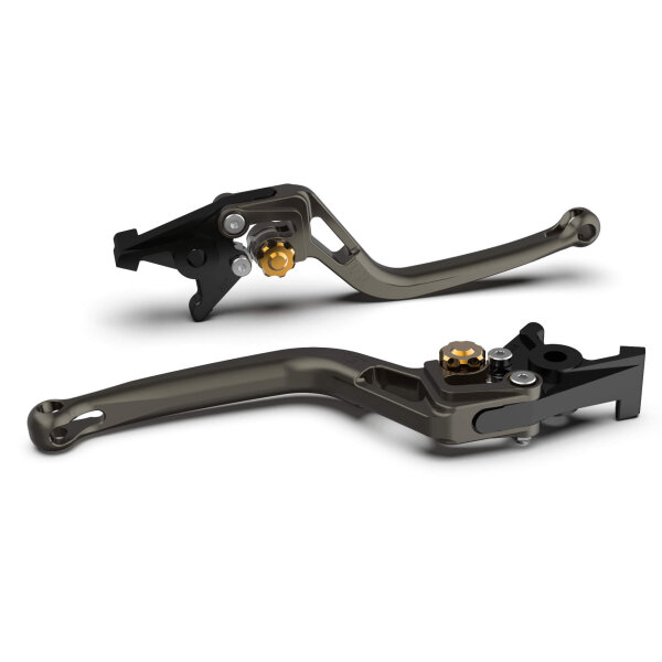 LSL Clutch lever BOW L77R, anthracite/gold