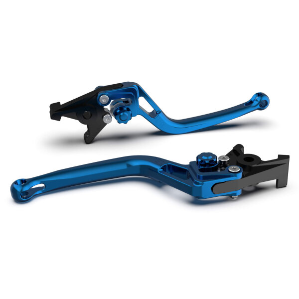 LSL Brake lever BOW R09, blue/blue