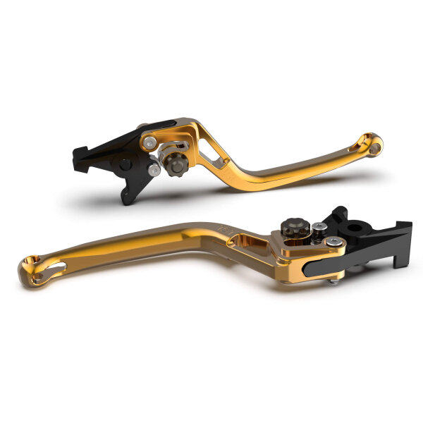 LSL Brake lever BOW R18R, gold/anthracite