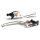 LSL Brake lever BOW R43R, silver/orange