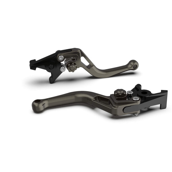 LSL Clutch lever BOW L02R, short, anthracite/anthracite