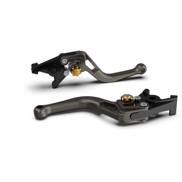 LSL Clutch lever BOW L02R, short, anthracite/gold